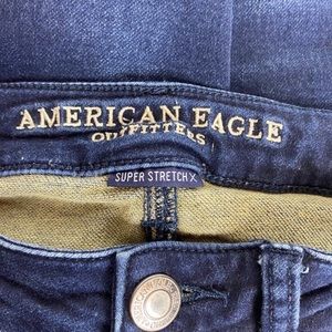 American Eagle Super Stretch X Dark Wash Denim